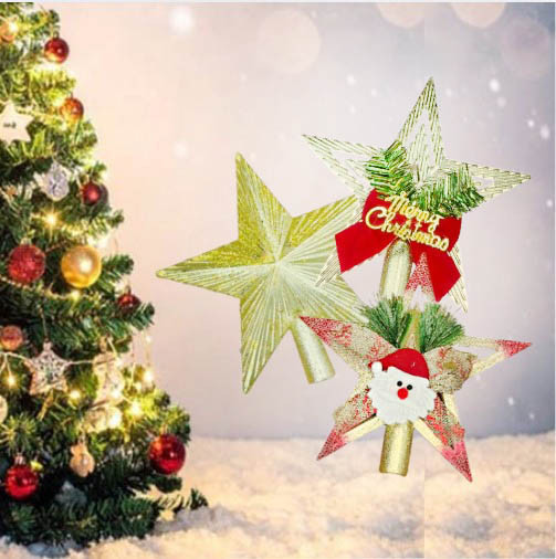 YF21685- 樹頂星 聖誕節,聖誕樹,裝飾,聖誕裝飾