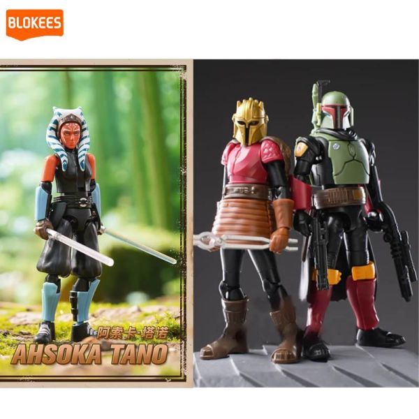 LK53194 -布魯可群星版-盲盒曼達洛人 正版授權品牌玩具,BLOKEES布魯可,盲盒,公仔,