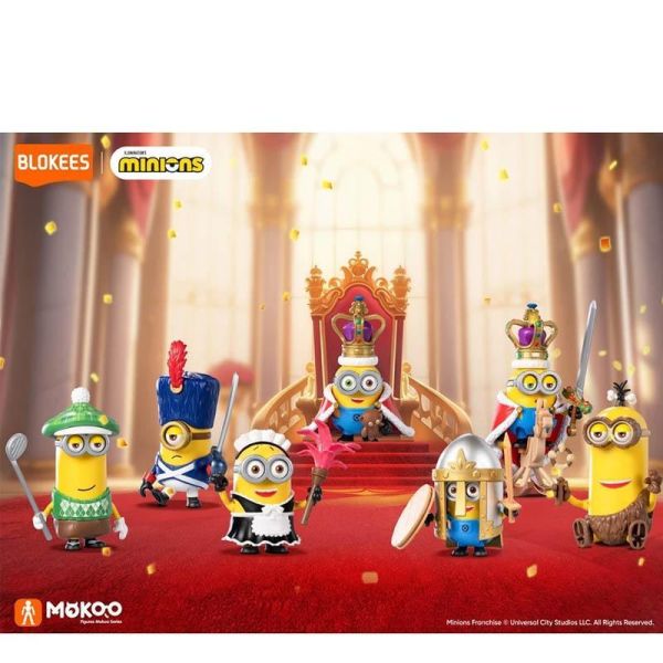 小黃人萌變慶典(特價) 正版授權品牌玩具,BLOKEES布魯可,盲盒,公仔,