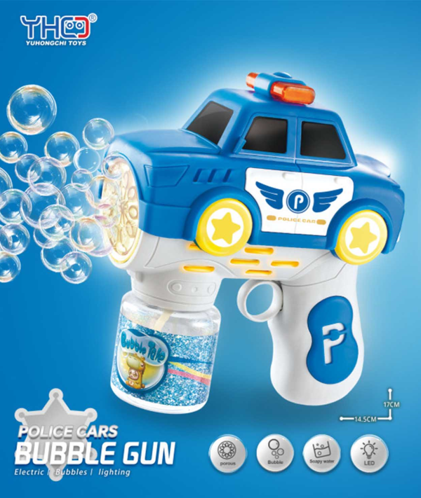 電動泡泡槍-警車款 泡泡槍,玩具泡泡槍電動泡泡槍