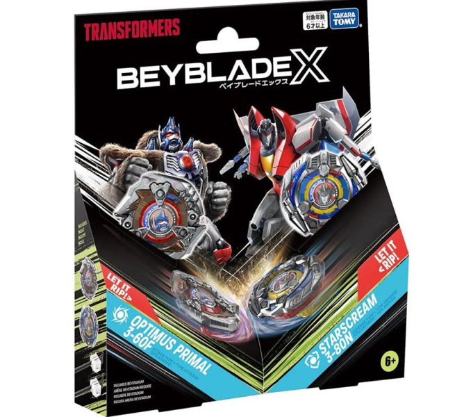 戰鬥陀螺BXG-37金剛王/天王星 戰鬥陀螺BXG-37金剛王/天王星, Beyblade X BXG-37, 變形金剛聯名款