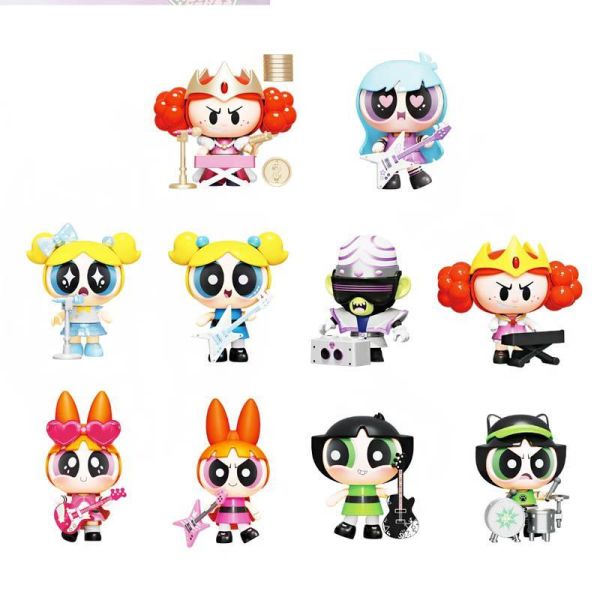 LK53296 -布魯可飛天小女警萌酷版盲盒第一彈 正版授權品牌玩具,BLOKEES布魯可,盲盒,公仔,