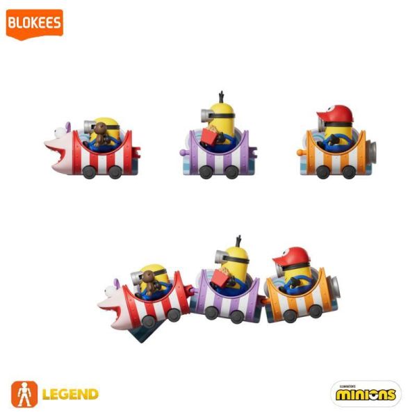 LK53434  -布魯可小小兵搭豆版NEST第一彈 正版授權品牌玩具,BLOKEES布魯可,盲盒,公仔,