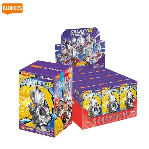 LK53304  -超人力霸王群星版盲盒第十六彈-融合新生 正版授權品牌玩具,BLOKEES布魯可,盲盒,公仔,