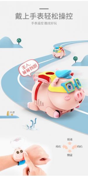 CF148331 2.4G遙控泡泡豬-附USB線 