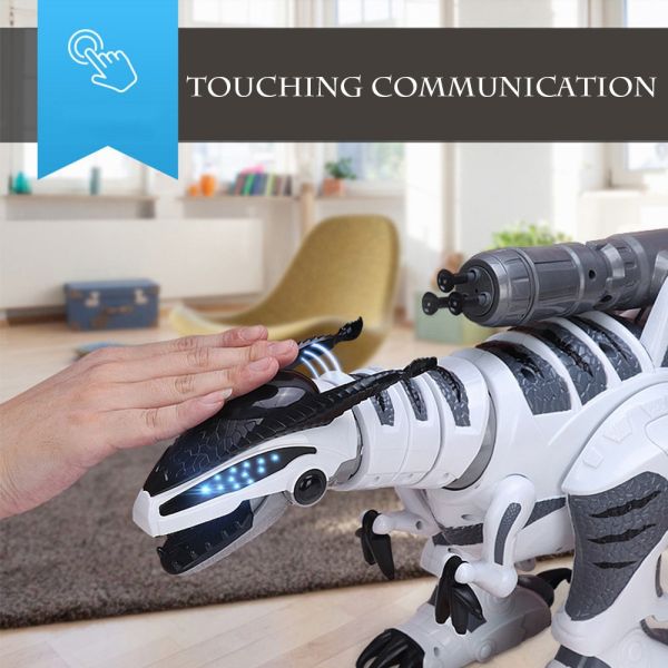 INTELLIGENT DINOSAUR -智能遙控恐龍k9 智能互動恐龍 
恐龍
遙控恐龍
紅外線恐龍玩具
聲光特效
音樂舞蹈
互動玩具
親子互動