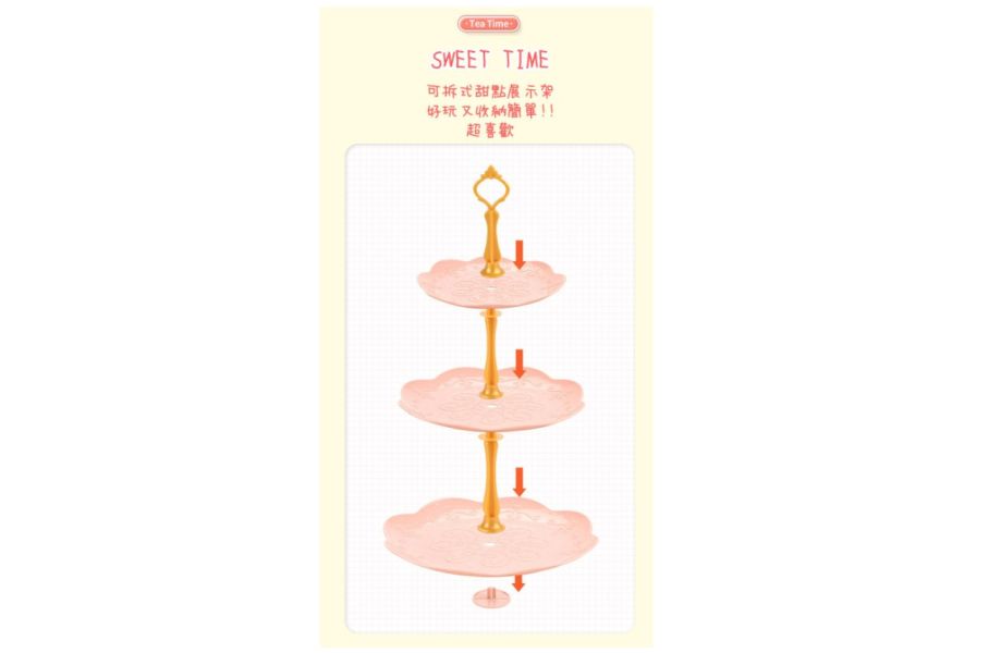 甜點下午茶手提盒組 家家酒-甜點下午茶
女寶玩具家家酒