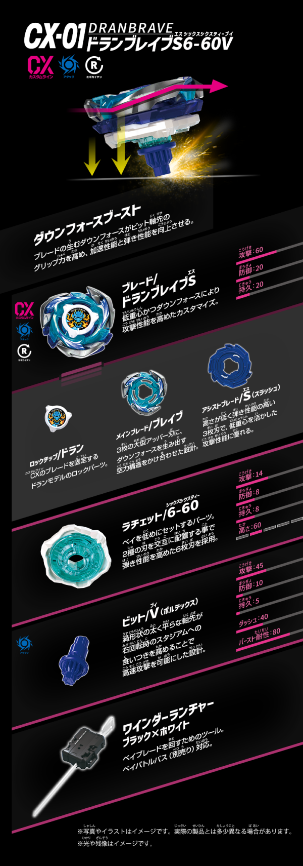 CX-01 蒼龍勇氣 戰鬥陀螺BEYBLADE