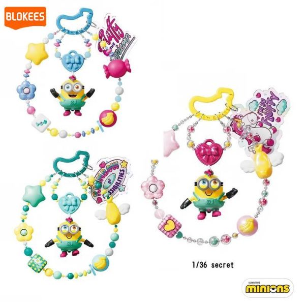 LK53436 - 布魯可小小兵搭豆版ART第一彈 正版授權品牌玩具,BLOKEES布魯可,盲盒,公仔,