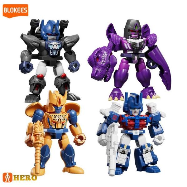 LK53324  -布魯可星辰版變形金剛盲盒第六彈 正版授權品牌玩具,BLOKEES布魯可,盲盒,公仔,