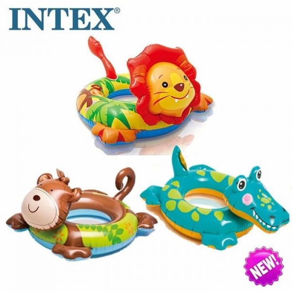 YF16349 動物盒裝泳圈 