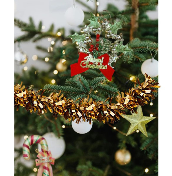 YF20626- 1.9米啞光寬葉毛條 聖誕節,聖誕樹,裝飾,聖誕裝飾