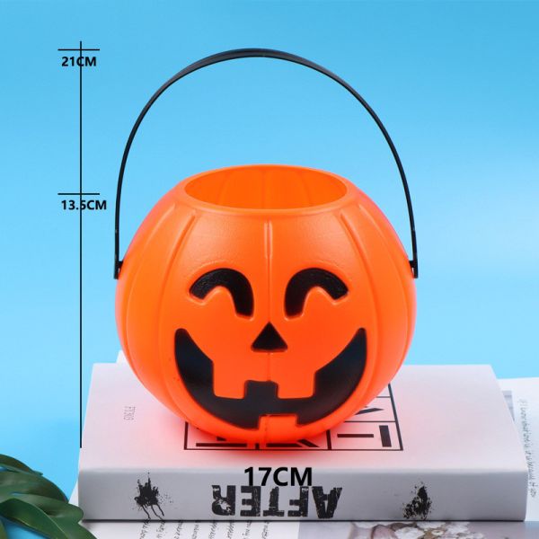 YF21613 滿天星大開口南瓜桶 萬聖節, 南瓜燈