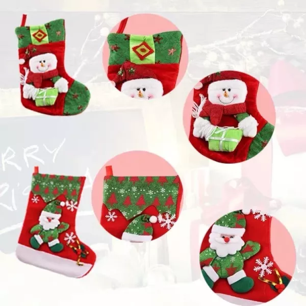 YF17814- 拉毛布卡通襪 聖誕節,聖誕裝,角色扮演,交換禮物,禮物,