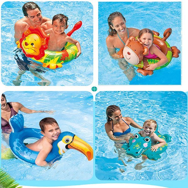 YF16349 動物盒裝泳圈 