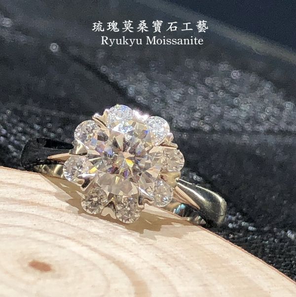 1克拉大花朵 美國莫桑石,莫桑鑽,女戒,鑽戒,鑽石,求婚,時尚,百搭,情人節,聖誕節,訂婚,情侶戒,禮物,紀念,週年,耳釘,耳掛,耳線,手鍊,母親節,父親節,尾戒,天然珍珠,黃鑽,藍鑽
