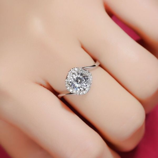 微鑲～玫瑰花 美國莫桑石,莫桑鑽,女戒,鑽戒,鑽石,求婚,時尚,百搭,情人節,聖誕節,訂婚,情侶戒,禮物