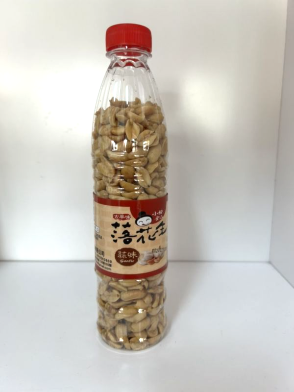 蒜味花生罐 