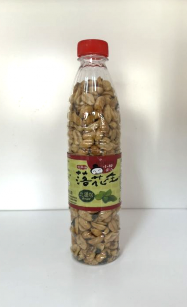 九層塔花生罐 