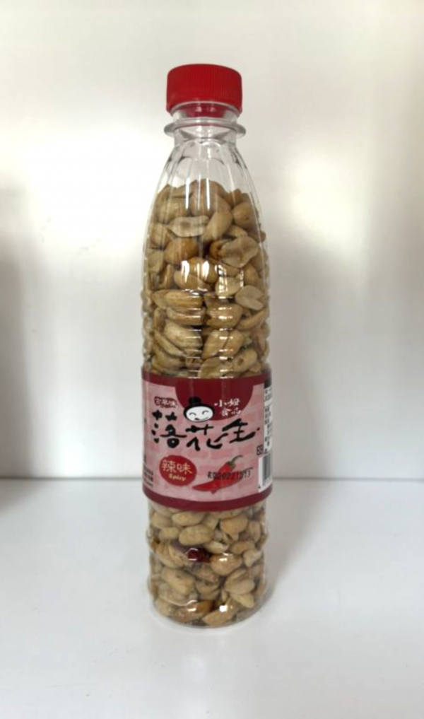 辣味花生罐 