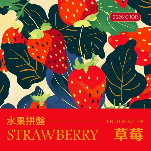 水果拼盤 | 草莓 |水洗特殊後製 | 蕙蘭 | Excelso | Castillo 卡斯提優 | 咖啡生豆,哥倫比亞 EXCELSO,歐規特選,CASTILLO,卡斯提優,HUILA,蕙蘭,水果拼盤,草莓