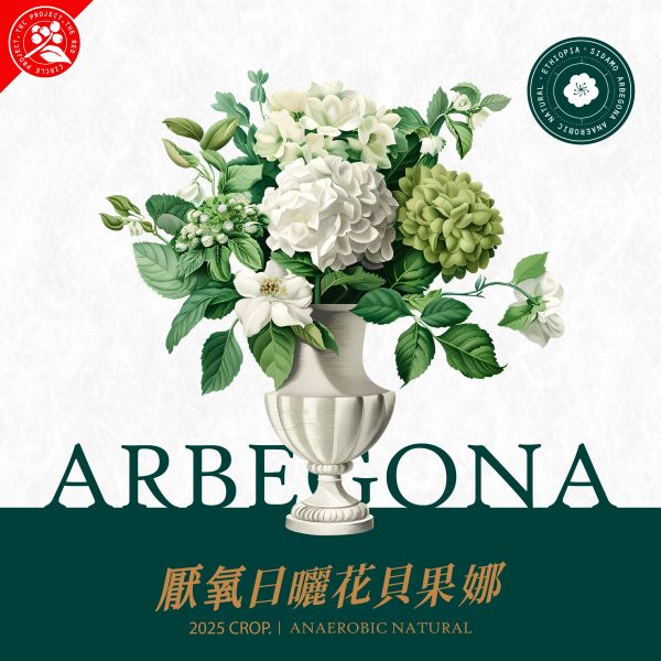 2025 厭氧日曬花貝果娜 | 紅圈計畫 | 厭氧日曬 | 西達摩 | 74158 | TOP G1 厭氧日曬花貝果娜,Arbegona,西達摩,74158,Anaerobic Natural,厭氧日曬,咖啡生豆,紅圈計畫 ,2025
