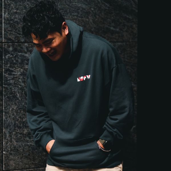 NSFW 2022帽T-深灰綠 上班不要看,NSFW,上不,Youtuber,網紅,帽T,上不帽T,上不週邊