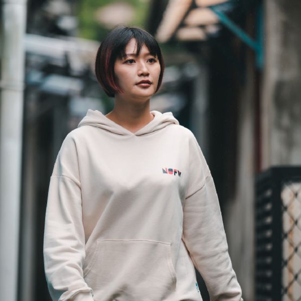 NSFW 2022帽T-米白 上班不要看,NSFW,上不,Youtuber,網紅,帽T,上不帽T,上不週邊