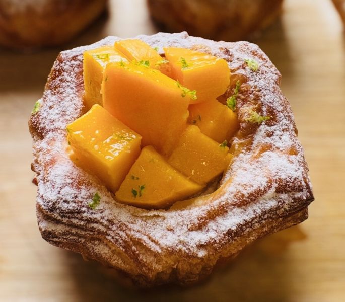Mango Danish 芒露丹麥 (季節性水果, 冷凍宅配不適用) 