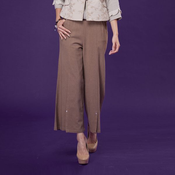 亞麻顯瘦農夫褲 