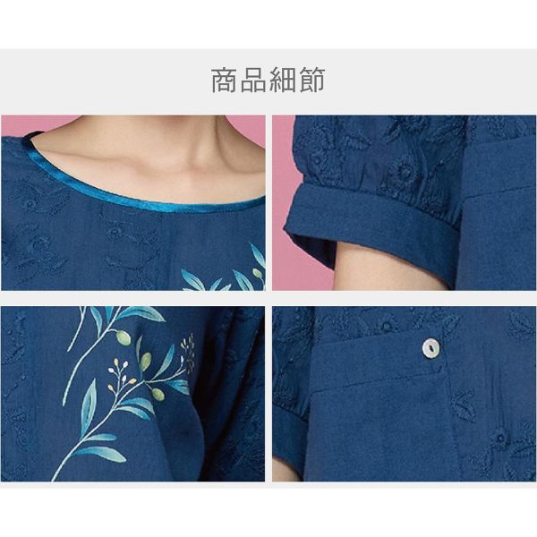 手繪刺繡上衣 