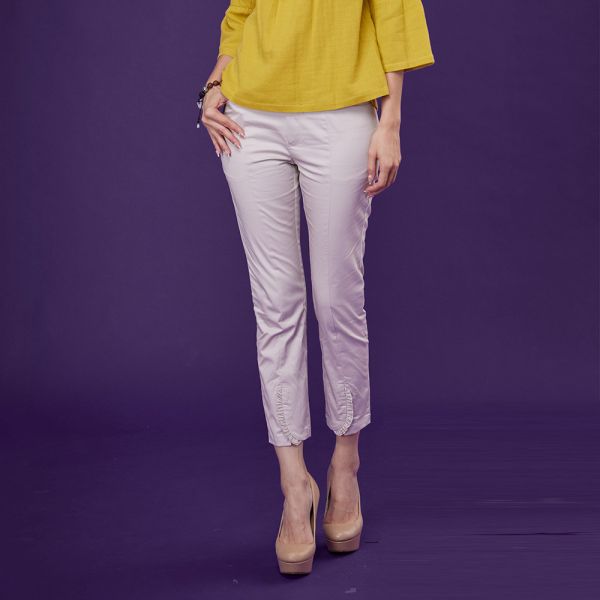 彈性顯瘦九分褲 