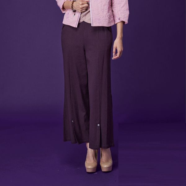 亞麻顯瘦農夫褲 