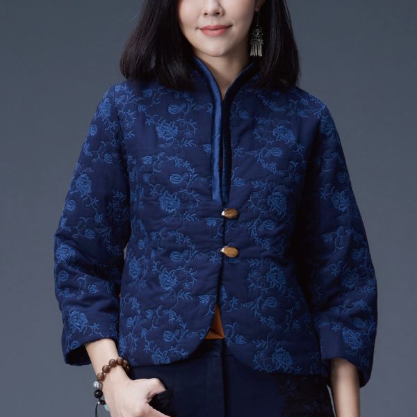 刺繡鋪棉小外套 