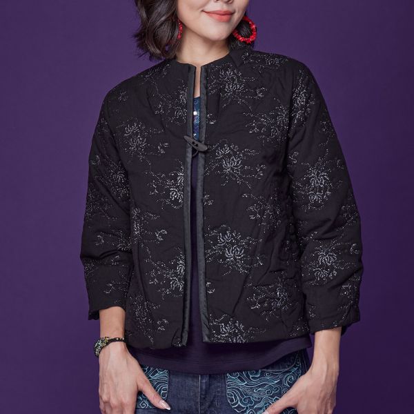 刺繡鋪棉小外套 