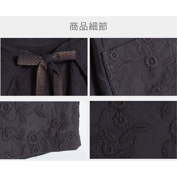 刺繡綁結浪漫褲裙 