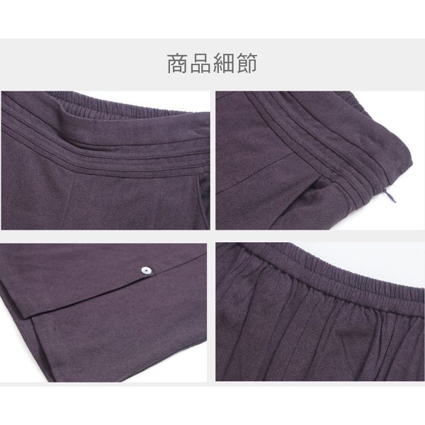 亞麻顯瘦農夫褲 