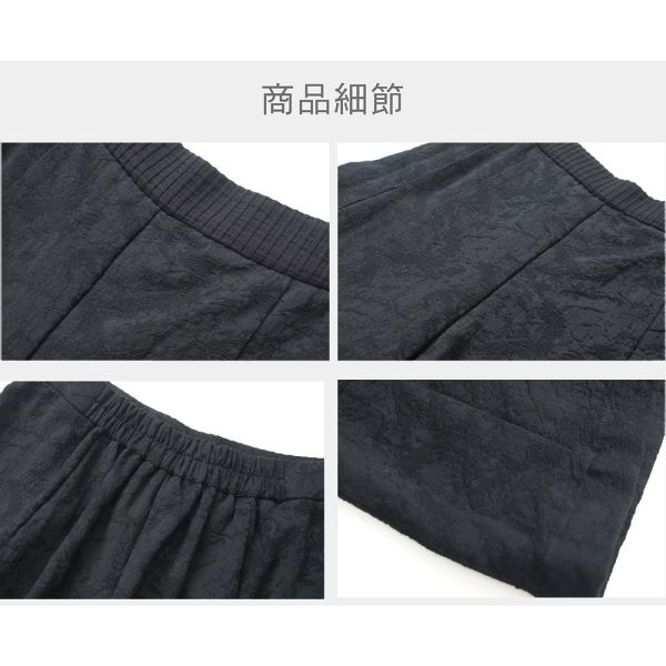 亞麻緹花浪漫褲裙 