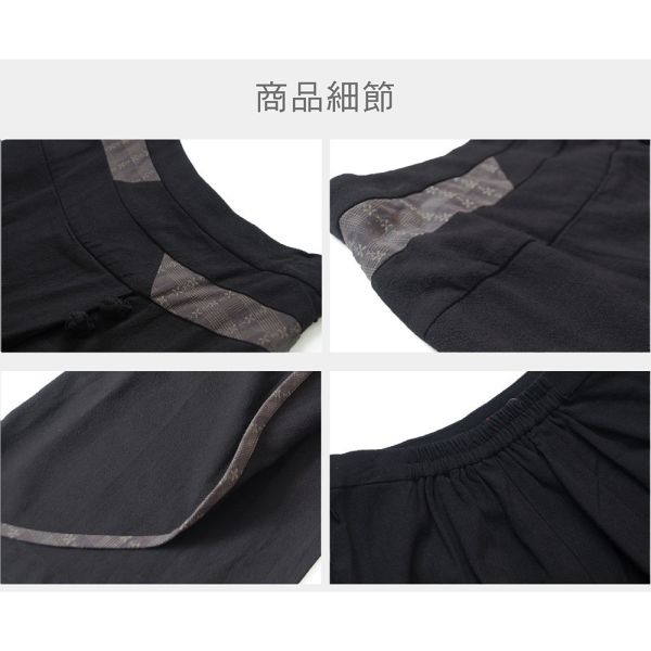 亞麻古布造型褲 