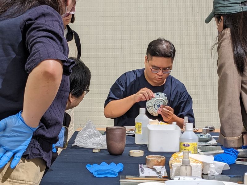 特別活動｜免費器皿診療室 李威儒 良繕製砌 主理人 陶瓷與金繕修復工作者免費金繕諮詢活動名額有限只有八人