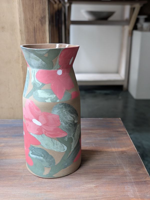 蔡佳曈 紅花花器 