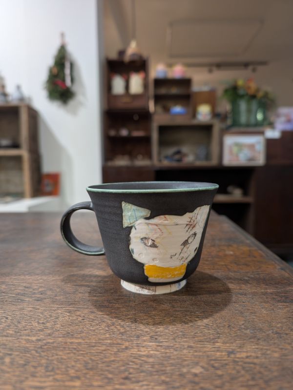 林盼妮 拼貼風格把杯 台灣作家 陶藝家 陶藝 慢慢生活美 展覽 gallery