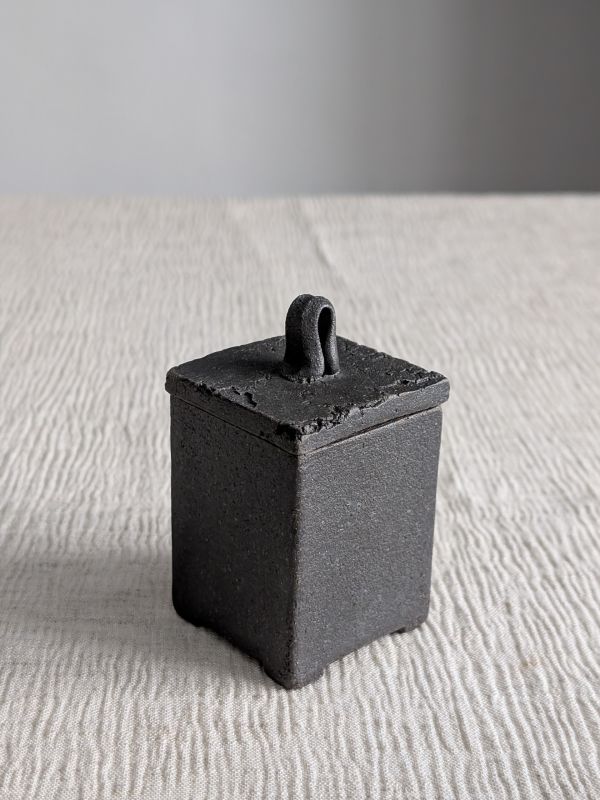 陳希泓 地質小蓋罐 陶藝 陶土 無印良品 手工器皿 日系 茶道具 地質小蓋罐