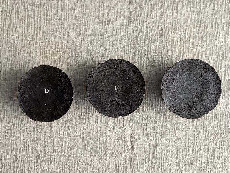 陳希泓 地質高檯 陶藝 陶土 無印良品 手工器皿 日系 茶道具 地質橢圓小碟