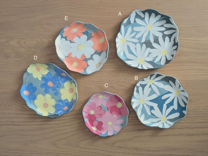 蔡佳曈 韓國中型點心盤 韓國中型點心盤