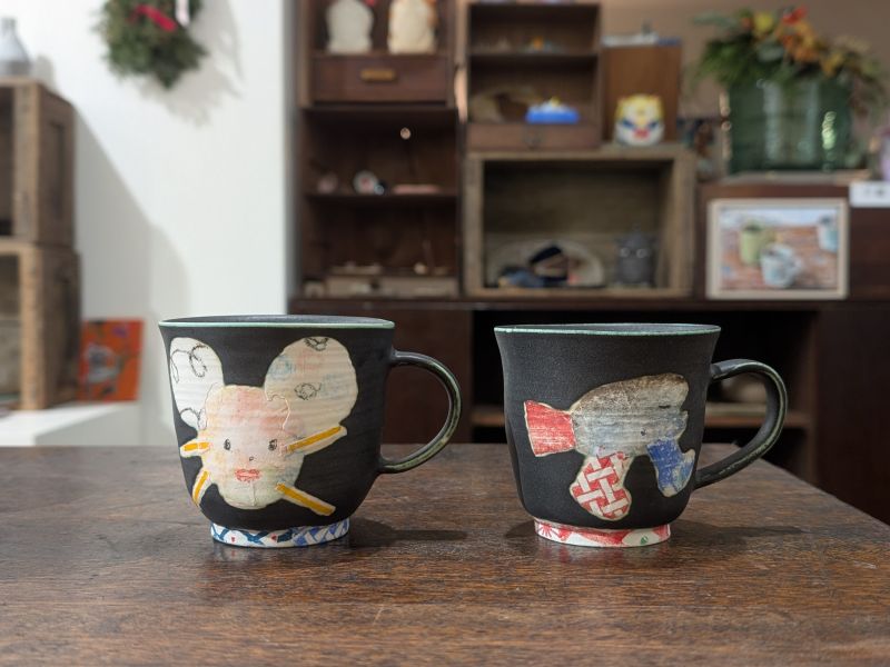 林盼妮 拼貼風格把杯 台灣作家 陶藝家 陶藝 慢慢生活美 展覽 gallery