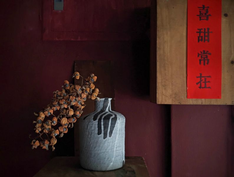 張仲禹 原岩花器 