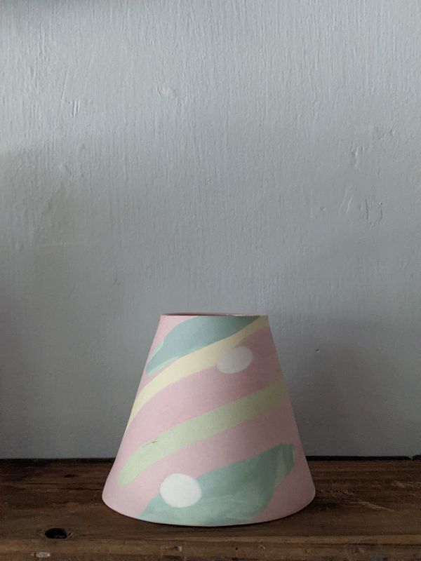 蔡家曈 絞胎色塊花器 