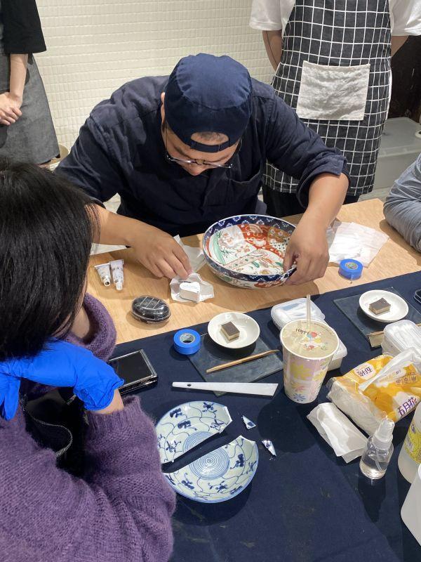 7月 金繕陶瓷 | 基礎修復 週日班 週一班 李威儒 良繕製砌 主理人 陶瓷與金繕修復工作者