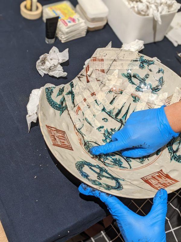 7月 金繕陶瓷 | 基礎修復 週日班 週一班 李威儒 良繕製砌 主理人 陶瓷與金繕修復工作者